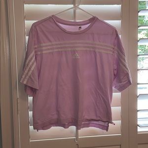 Pink Adidas T-shirt